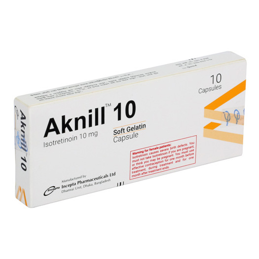 Capsule Aknill 10mg (10pcs)